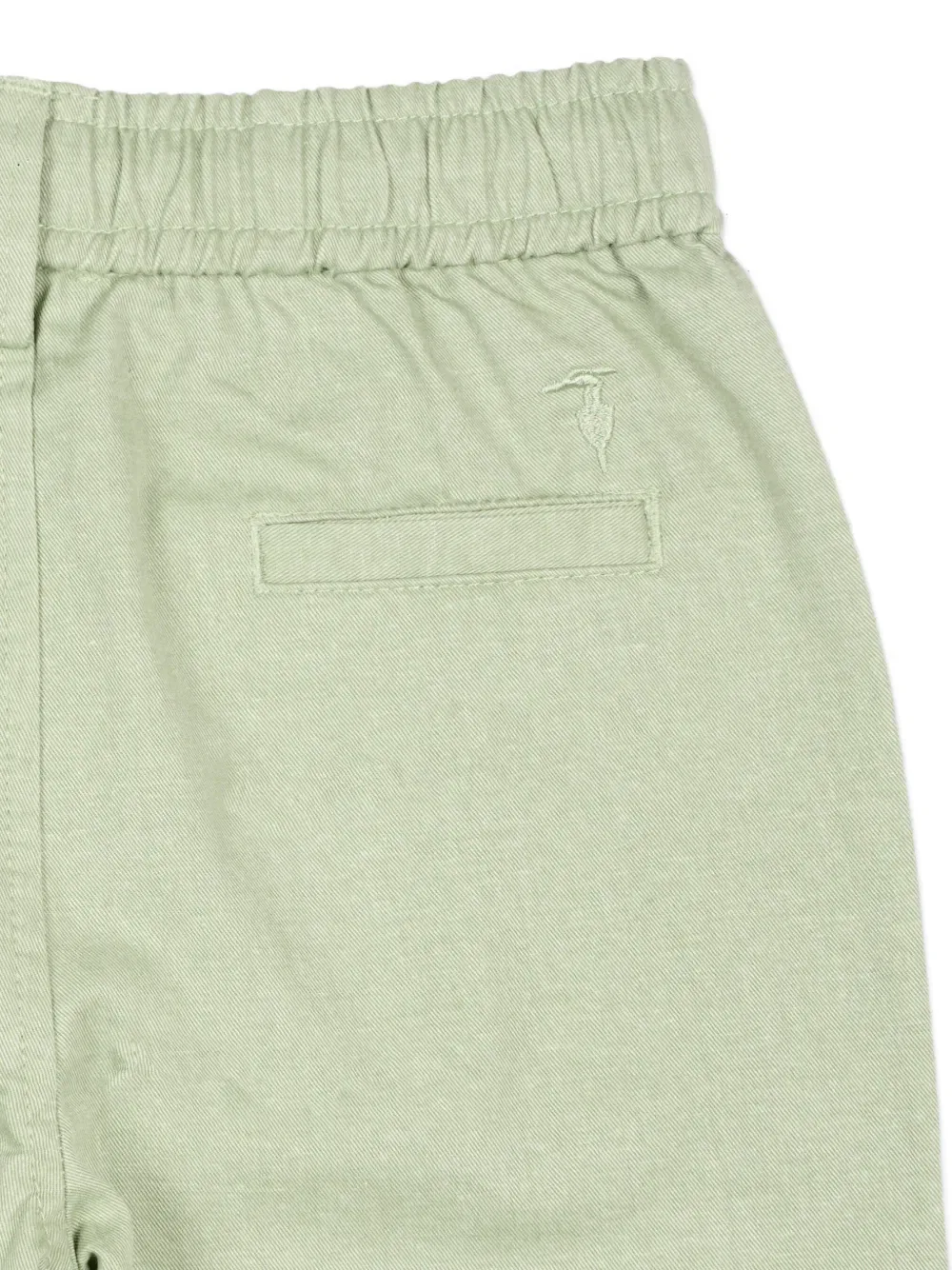 Брюки на резинке Trussardi Junior, зеленый — фото 3
