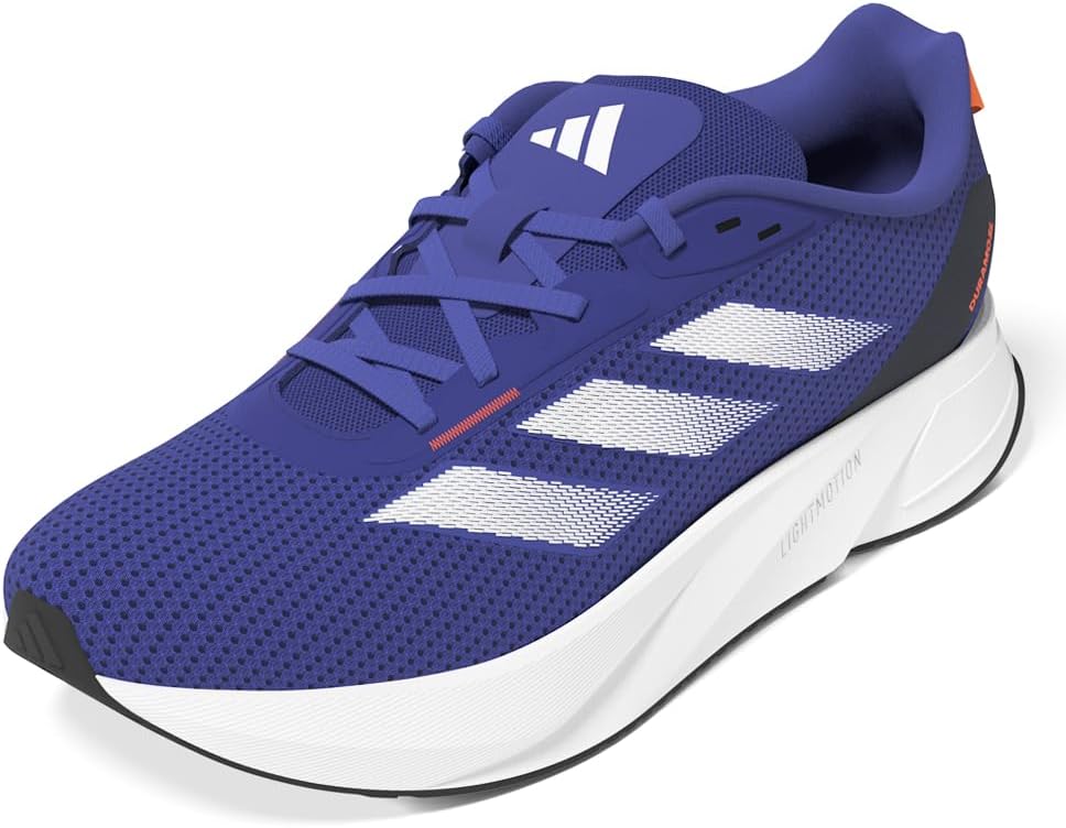 Мужские кроссовки для бега adidas Duramo Superlite, белый/красный/синий — фото 3