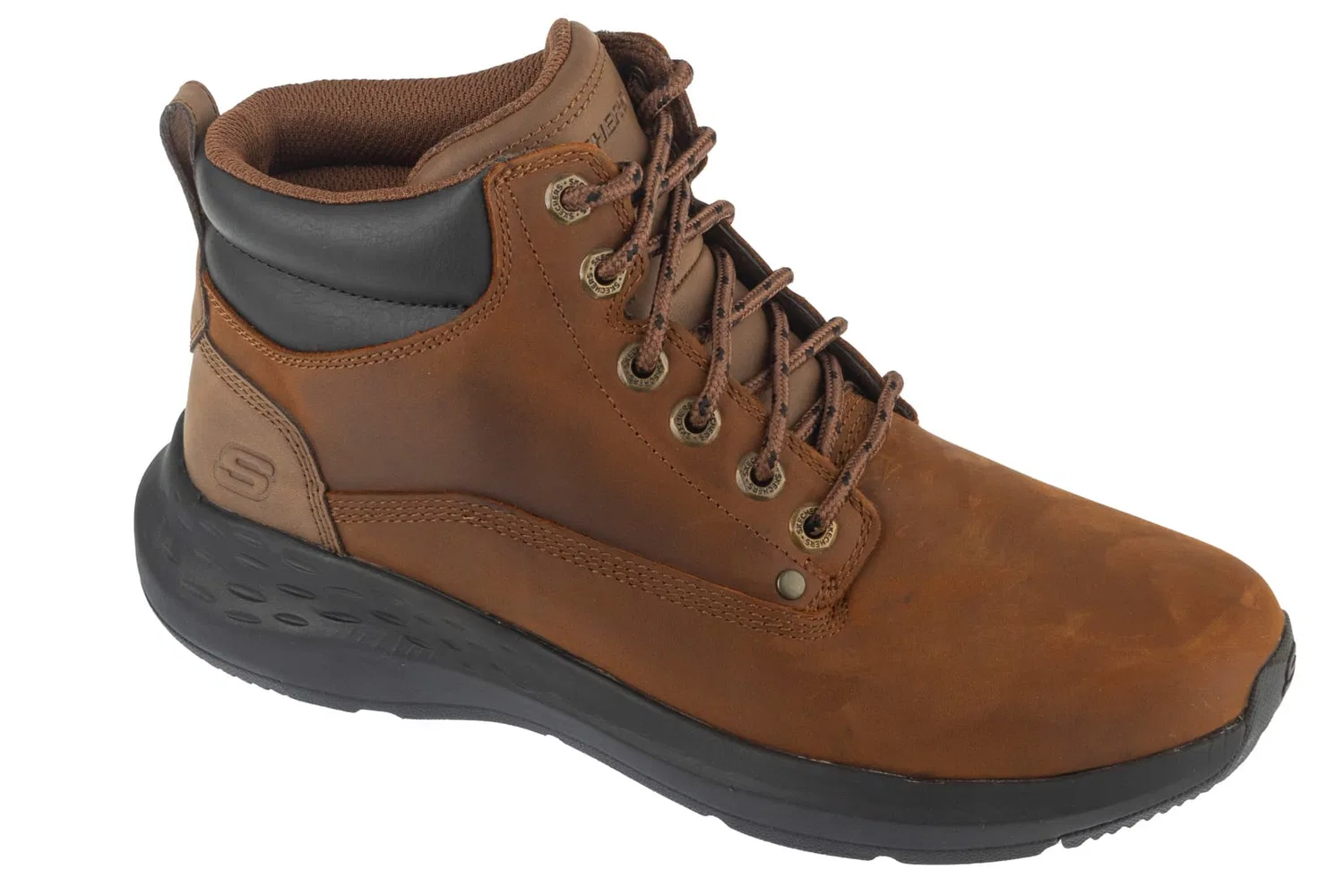 Ботинки кожаные Skechers, braun