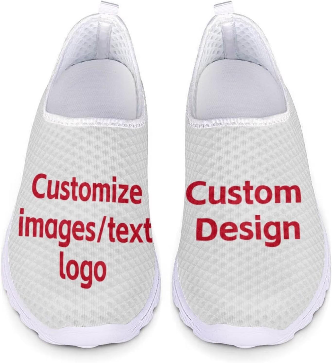 

Кроссовки Jeiento Slip On из сетки для женщин и мужчин, дышащие, пляжные, водные, на плоской подошве, теннисные, для бега и повседневной носки, A Custom Design