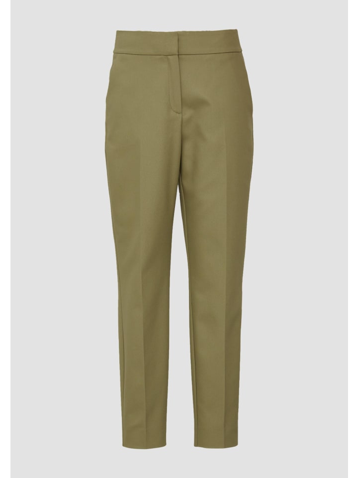 

Брюки 7721_оливково-зеленого цвета s.Oliver