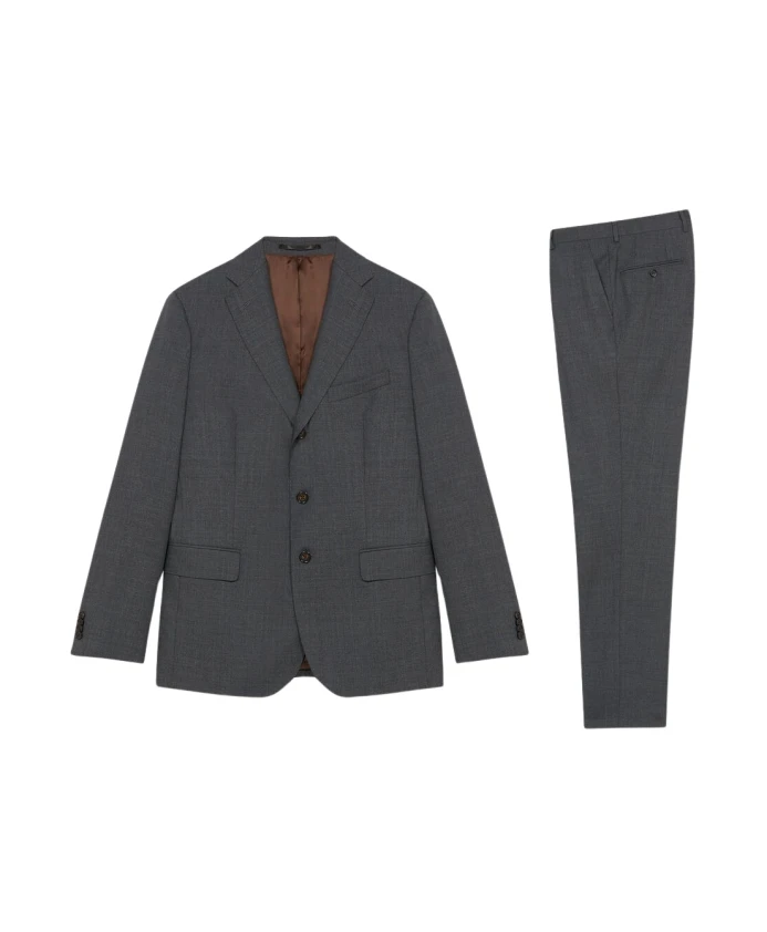 

Костюм из чистой новой шерсти. Brooks Brothers, серый