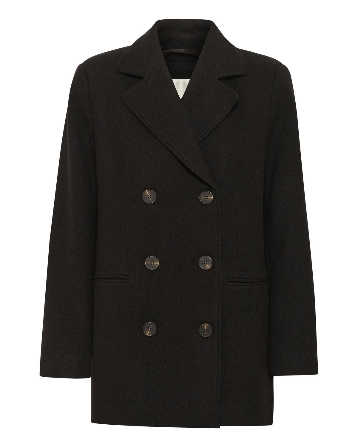 

My Essential Wardrobe Демисезонное пальто 'Frannie' в черном цвете