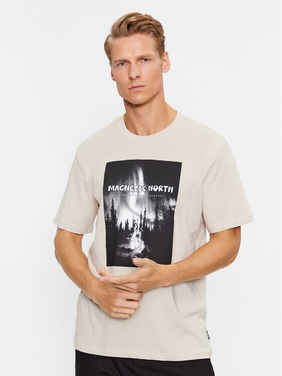 

Футболка стандартного кроя Only & Sons, бежевый