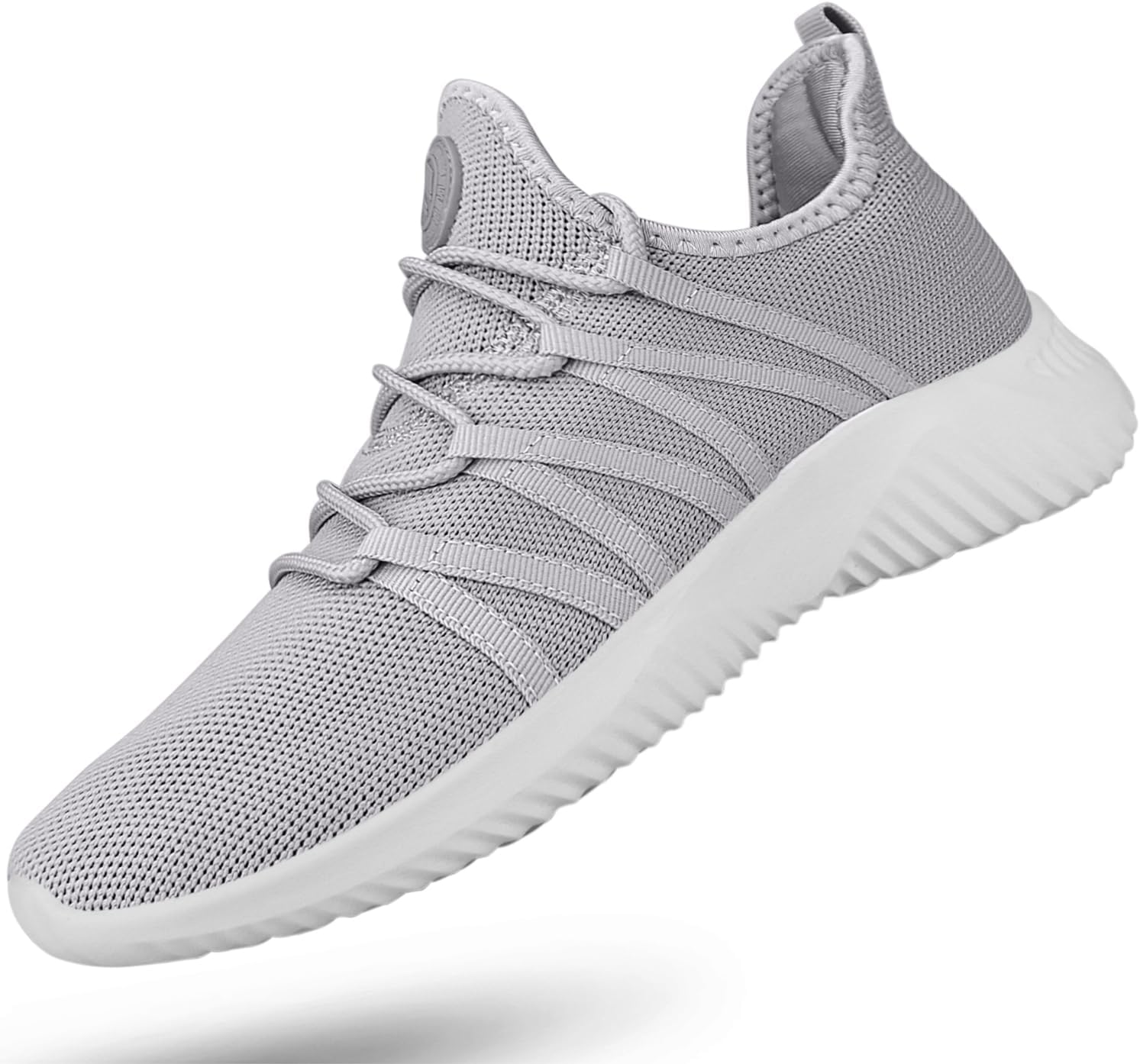 

Мужские кроссовки Feethit с легкой посадкой, дышащие, удобные, модные, противоскользящие, серый