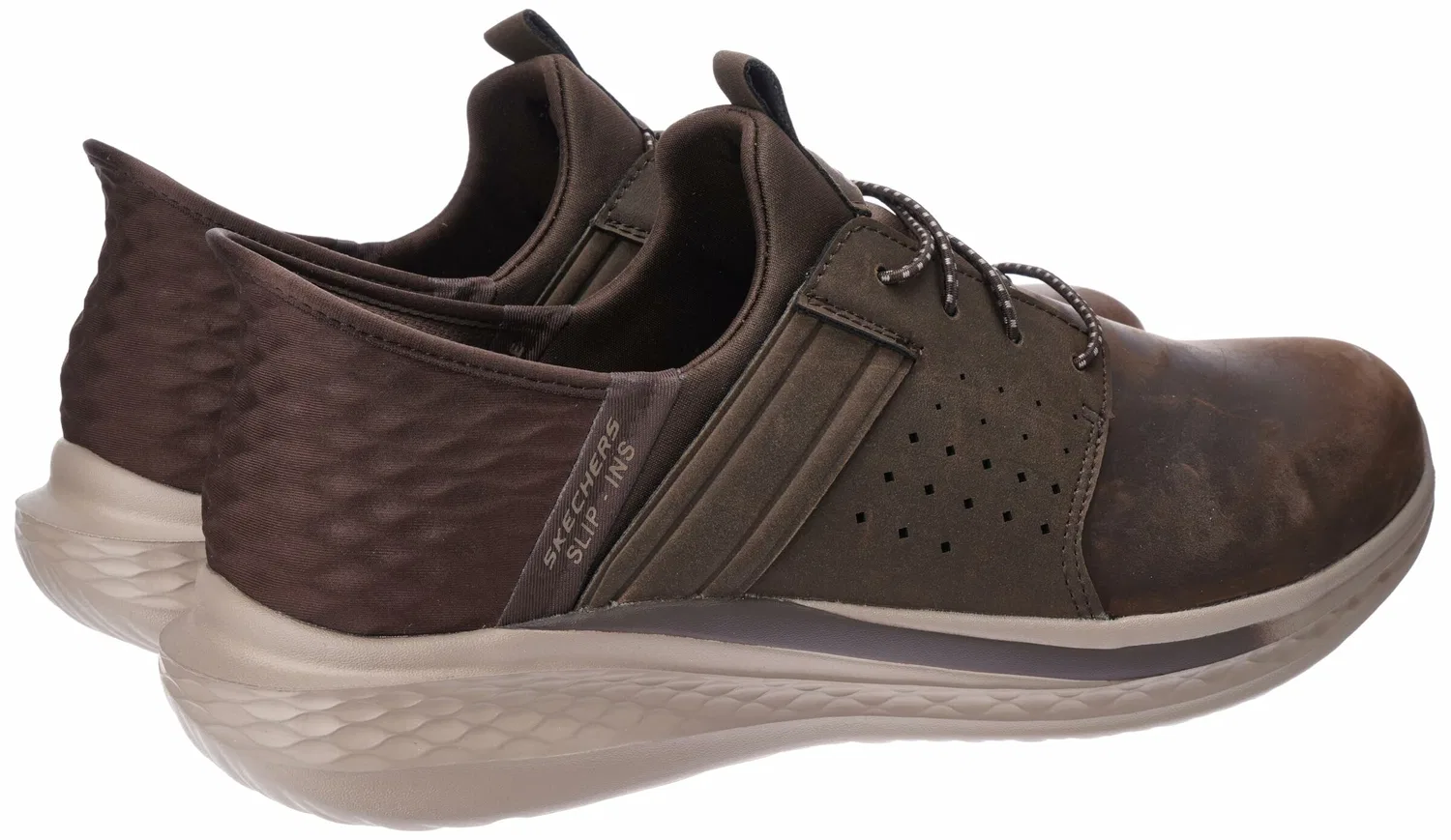 Туфли на шнуровке Skechers, Brown — фото 2