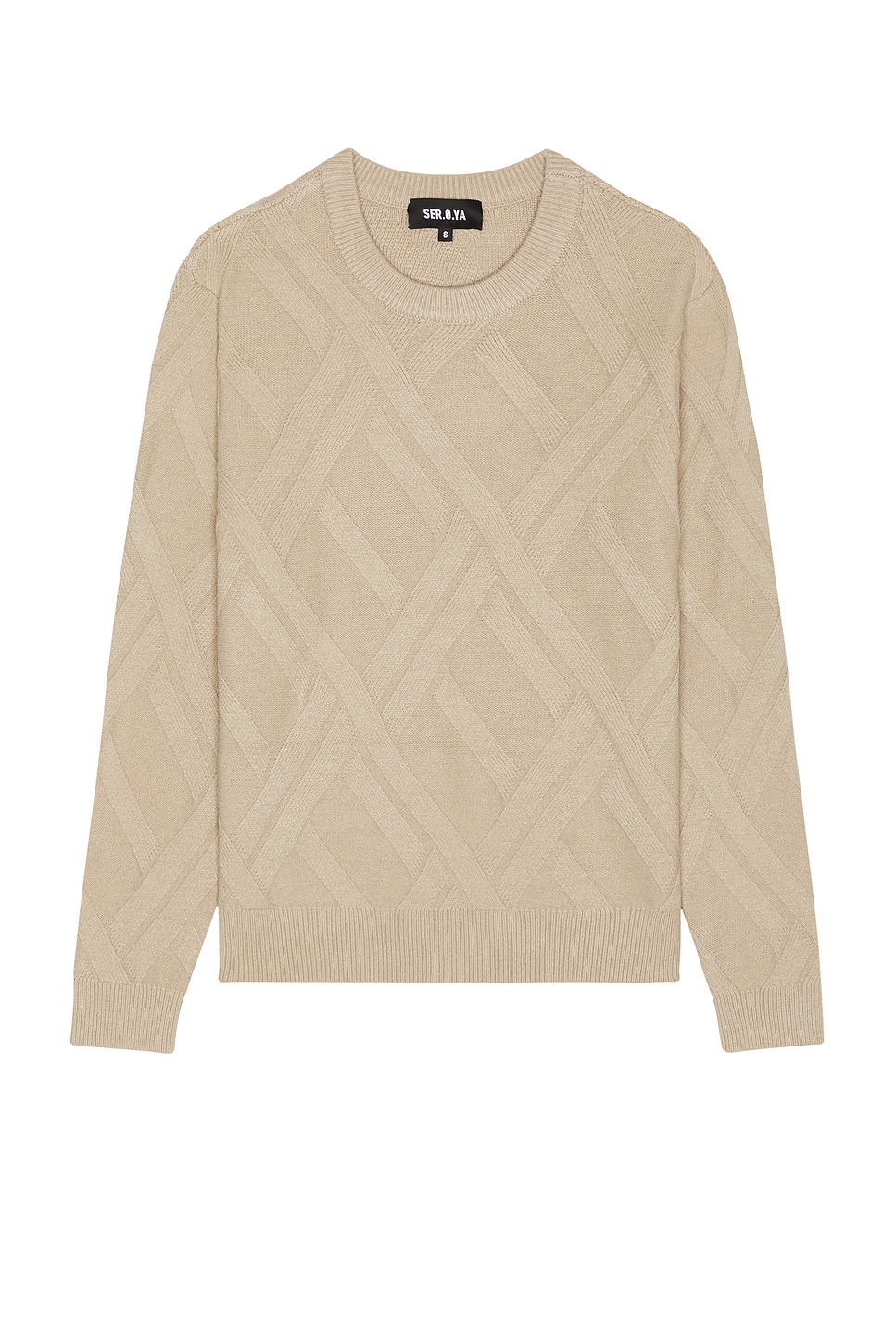 

Joseph Grid Cable Свитер Ser.O.Ya, Tan