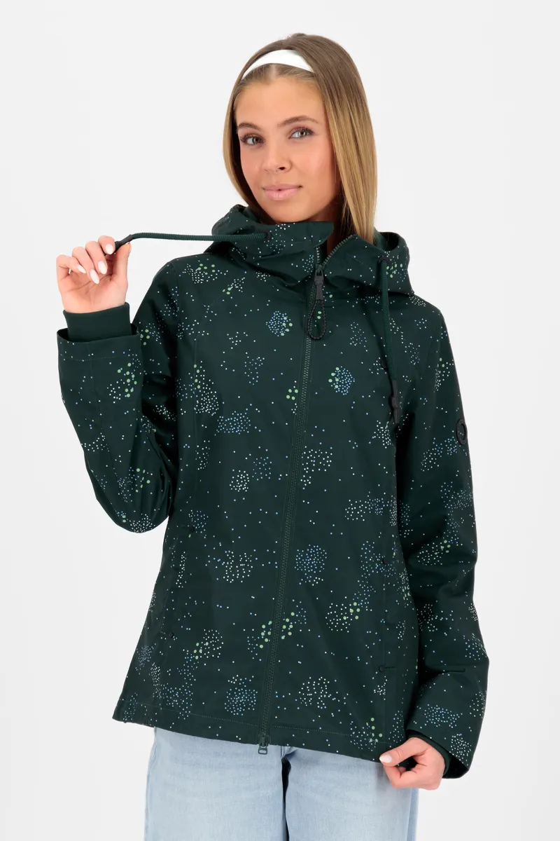 

Летняя куртка Alife & Kickin "LilouAK B Jacket женская переходная куртка, куртка", цвет Dark Forest