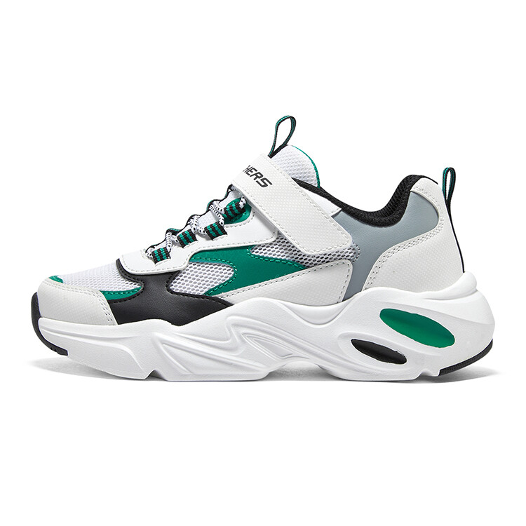 

Кроссовки Stamina Airy Kids Lifestyle GS Low-top Белый/зеленый Skechers, зеленый