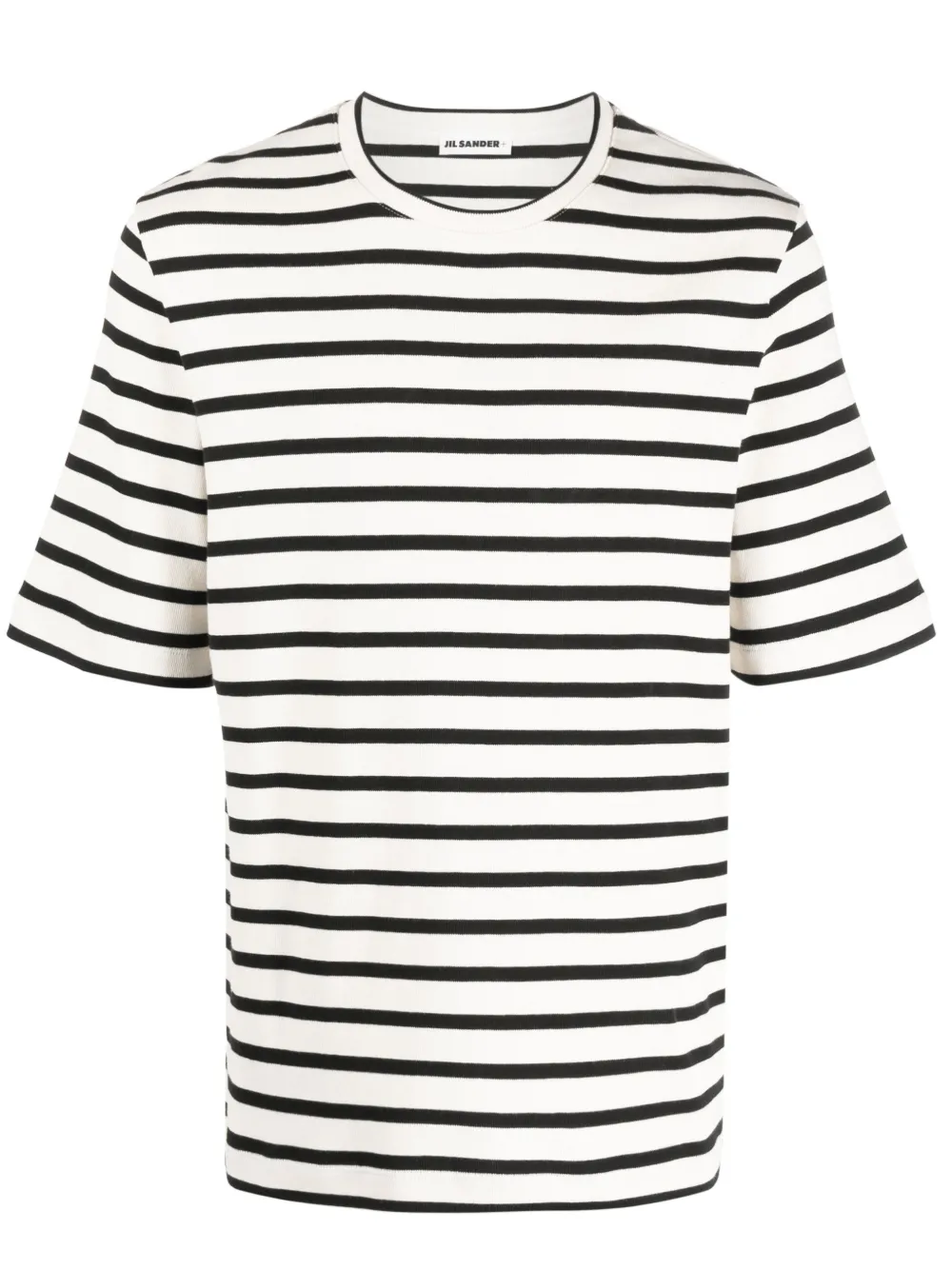 

Футболка в полоску JIL SANDER, нейтральный