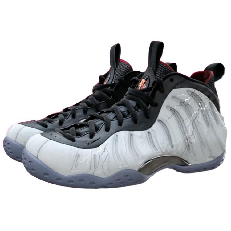 Кроссовки Nike Vintage Basketball Shoes Men Mid-top White/gray/black, черный/белый/серый — фото 3