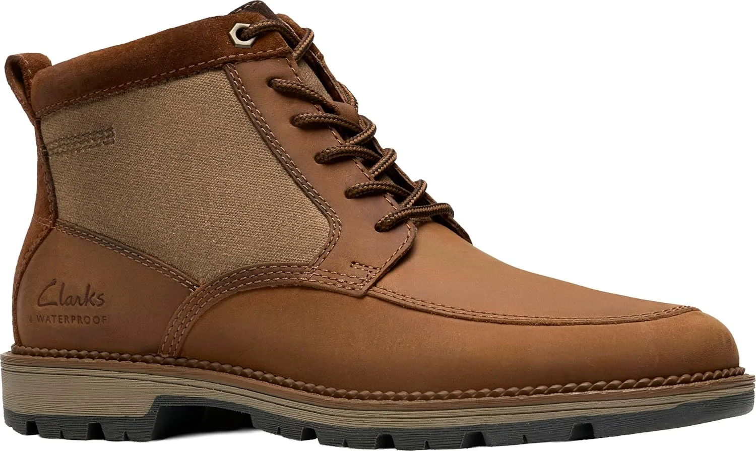 Мужские ботинки Clarks Maplewalk Rise, темно-коричневый