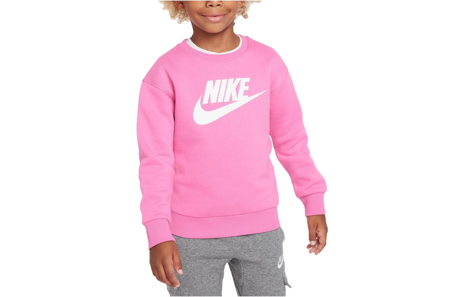 

Детская толстовка Nike, розовый