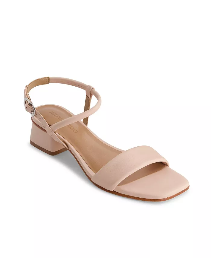 Бернардо Жозей Сандалии на низком каблуке Bernardo Footwear, розовый — фото 2