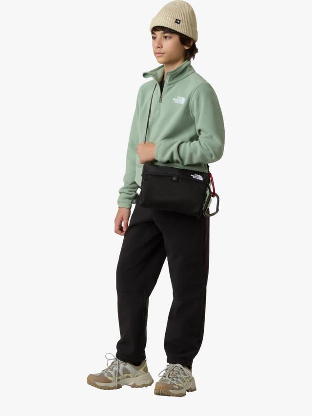 

Детская флисовая кофта Glacier с молнией на четверть The North Face, Slate Moss