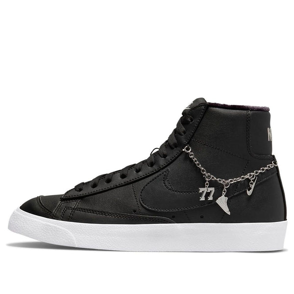 Кроссовки blazer mid lucky charms - black' Nike, черный