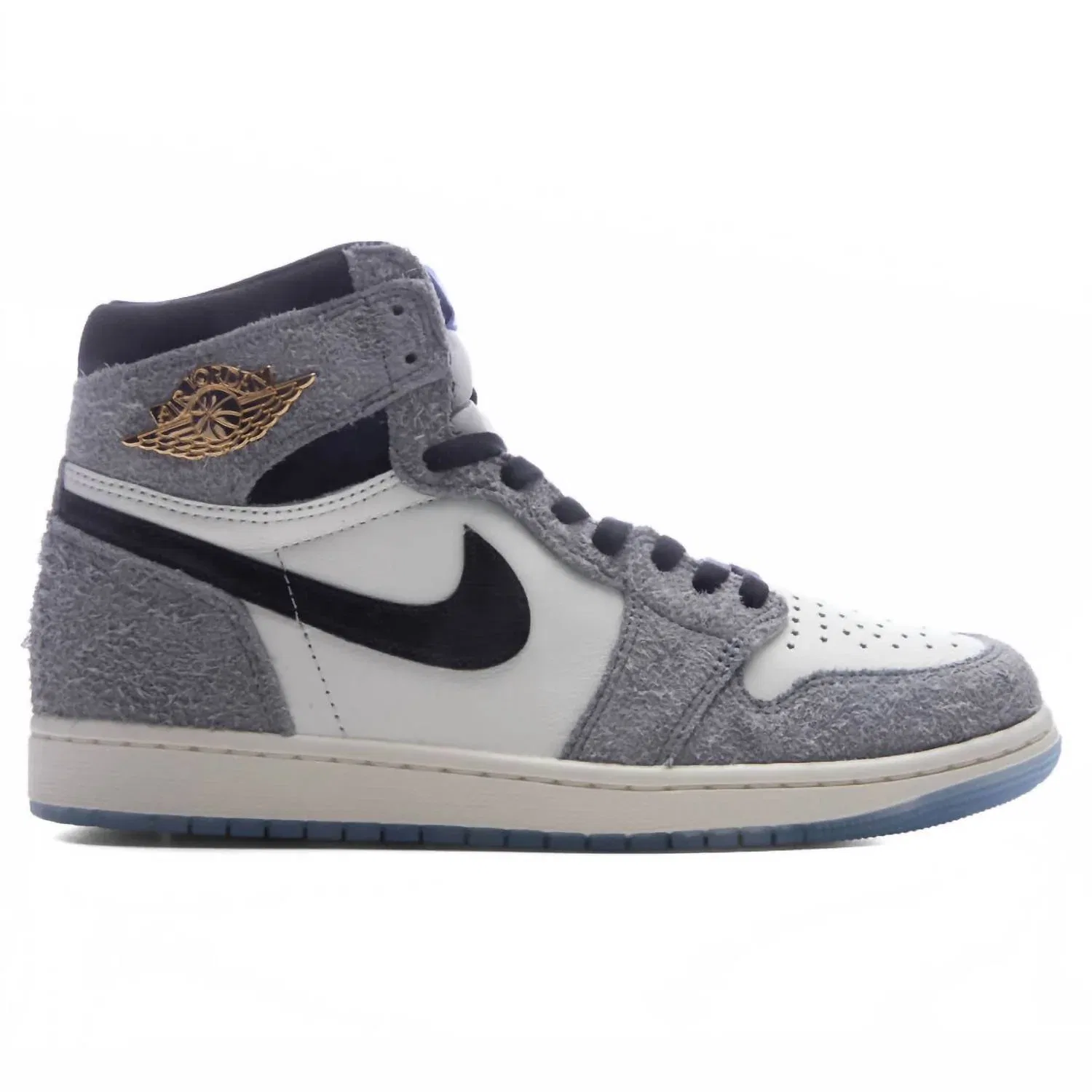 Nike Мужские кроссовки Air Jordan 1 Retro High OG в цвете Cool Grey/black-Sail