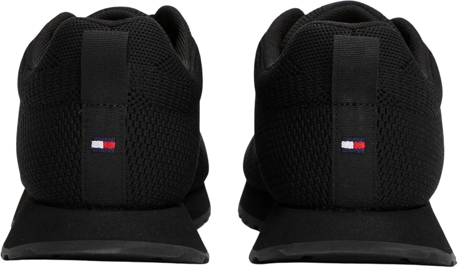 Мужские низкие кроссовки Tommy Hilfiger New Runner Eva Corpo Knit Fm0fm05648, Black — фото 2