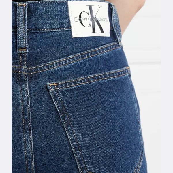 Настоящие джинсы прямого кроя. Calvin Klein, синий — фото 4