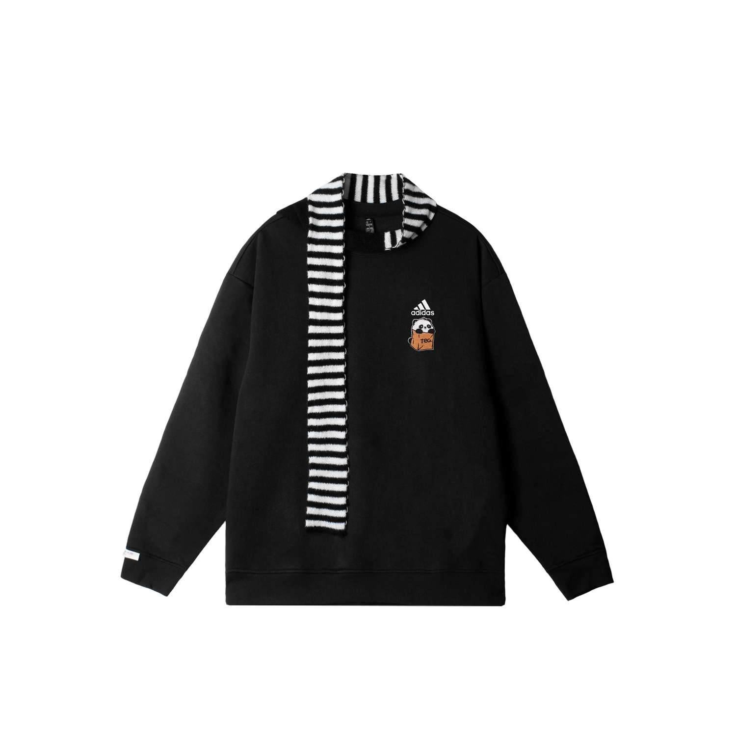 

Adidas Толстовки LABEL унисекс, черные, средней толщины