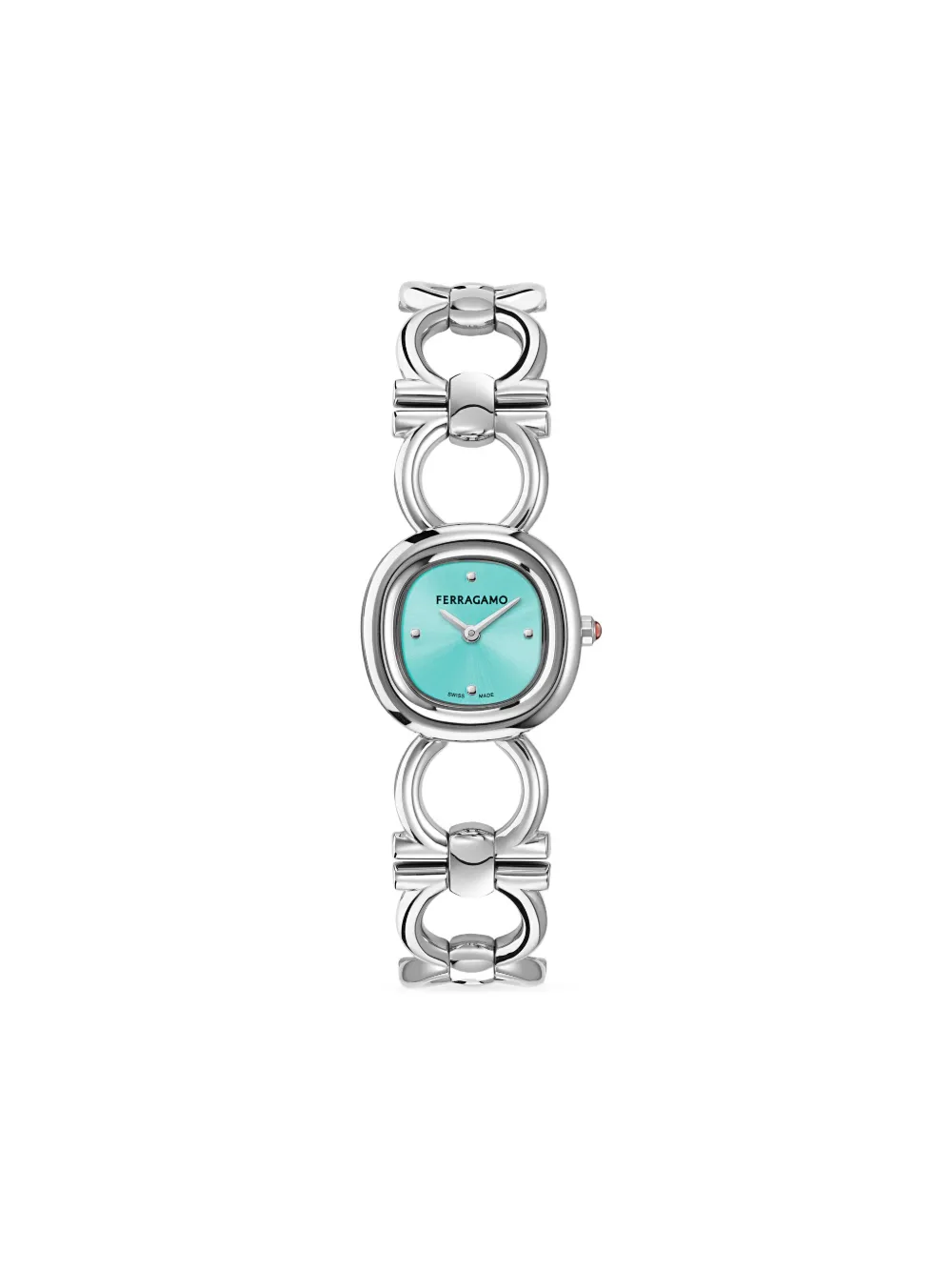 

Наручные часы Double Gancini 25 мм Ferragamo, синий