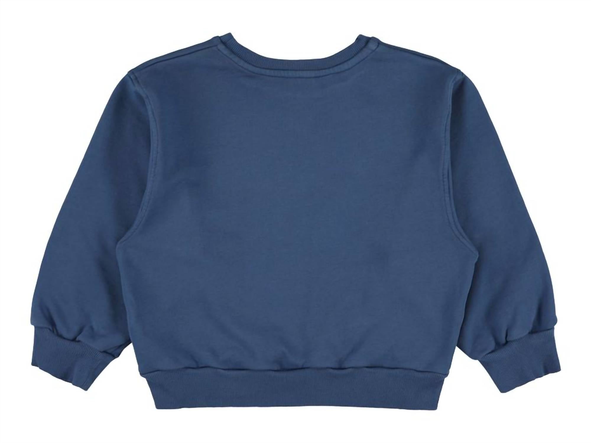 Детский широкий свитер Snoopy в цвете морская глубина Morley, Deep Sea — фото 2