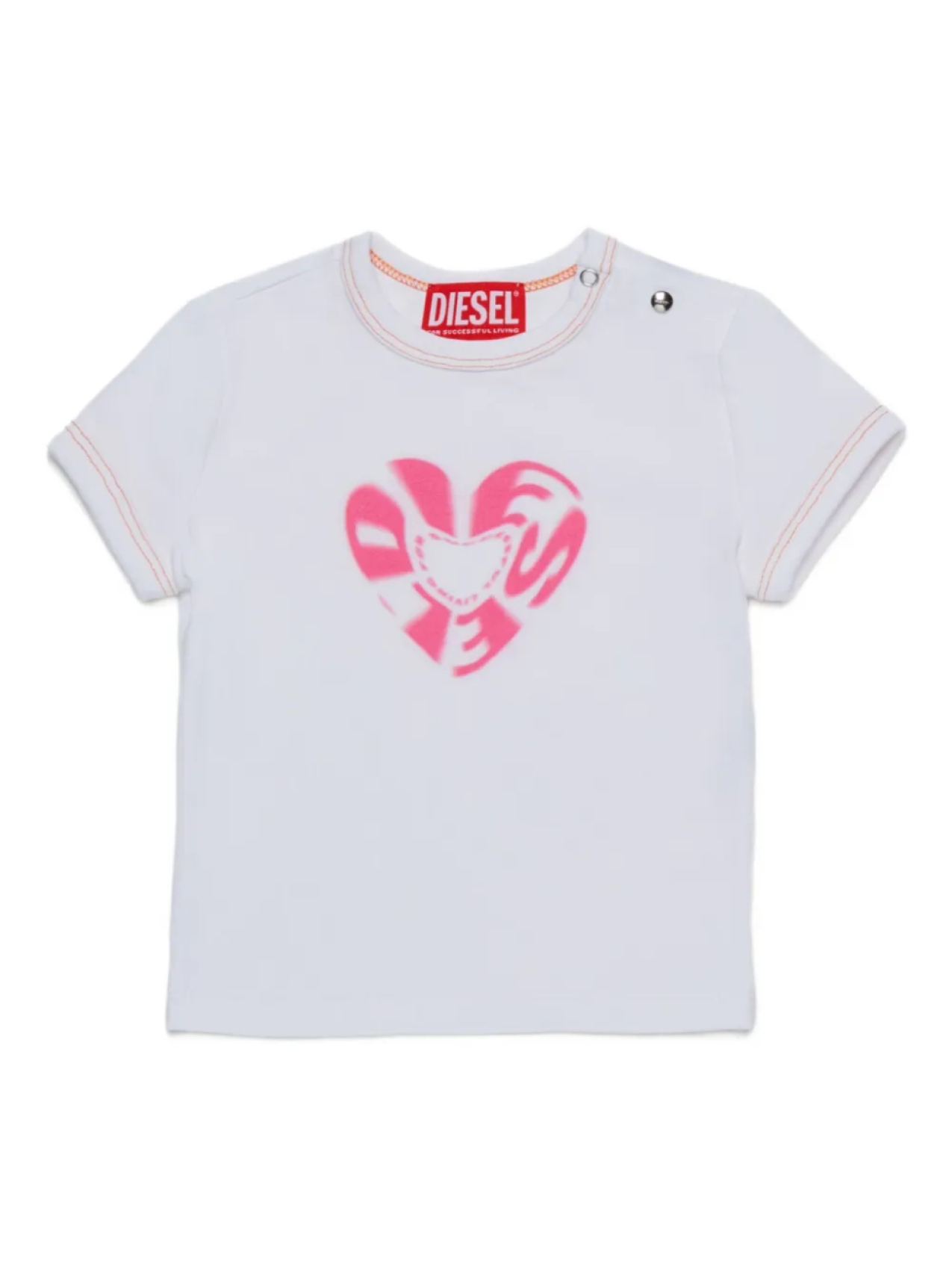 

Diesel Kids футболка Trilib, белый