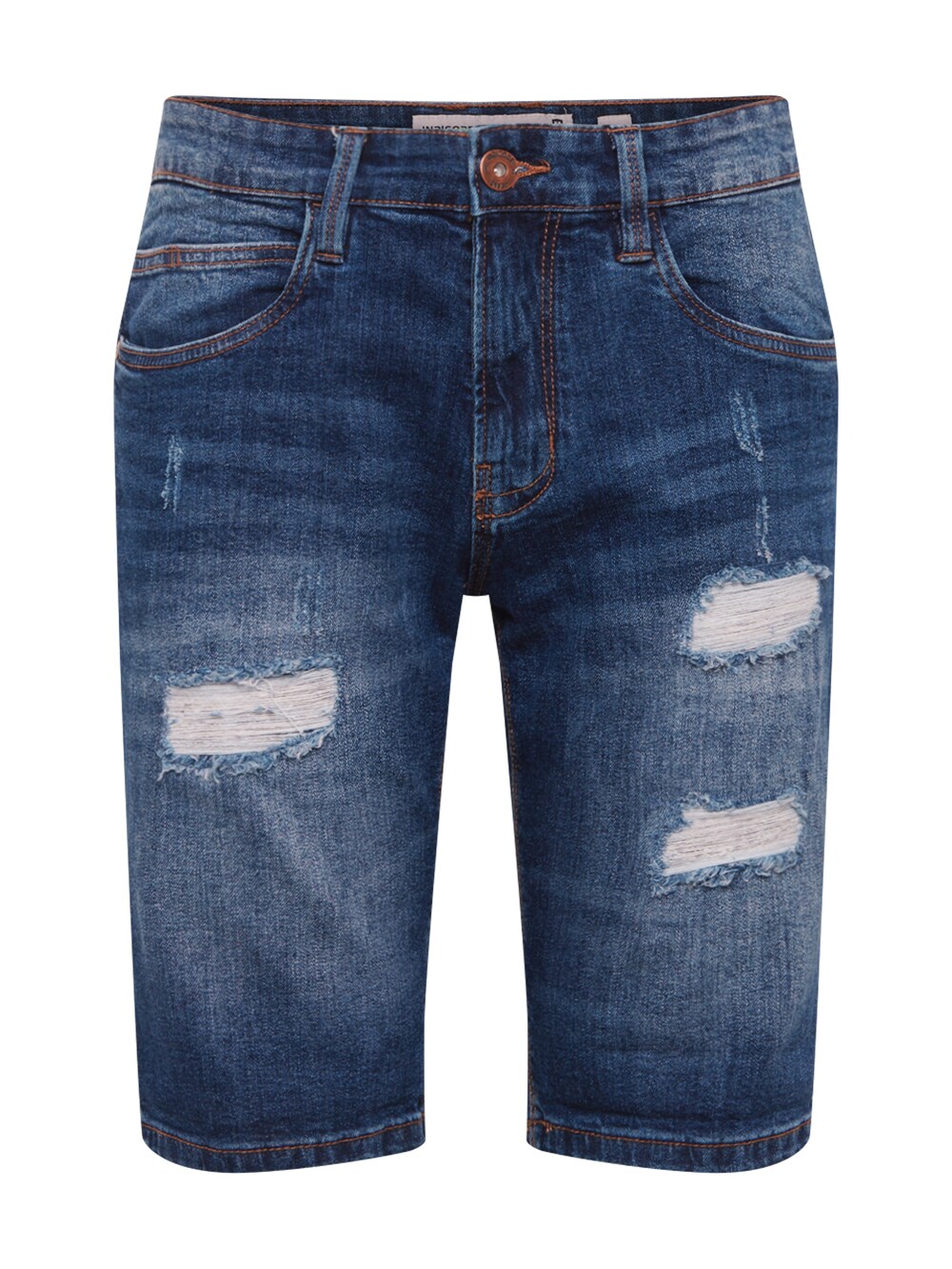 

Обычные джинсы INDICODE JEANS Kaden Holes, синий