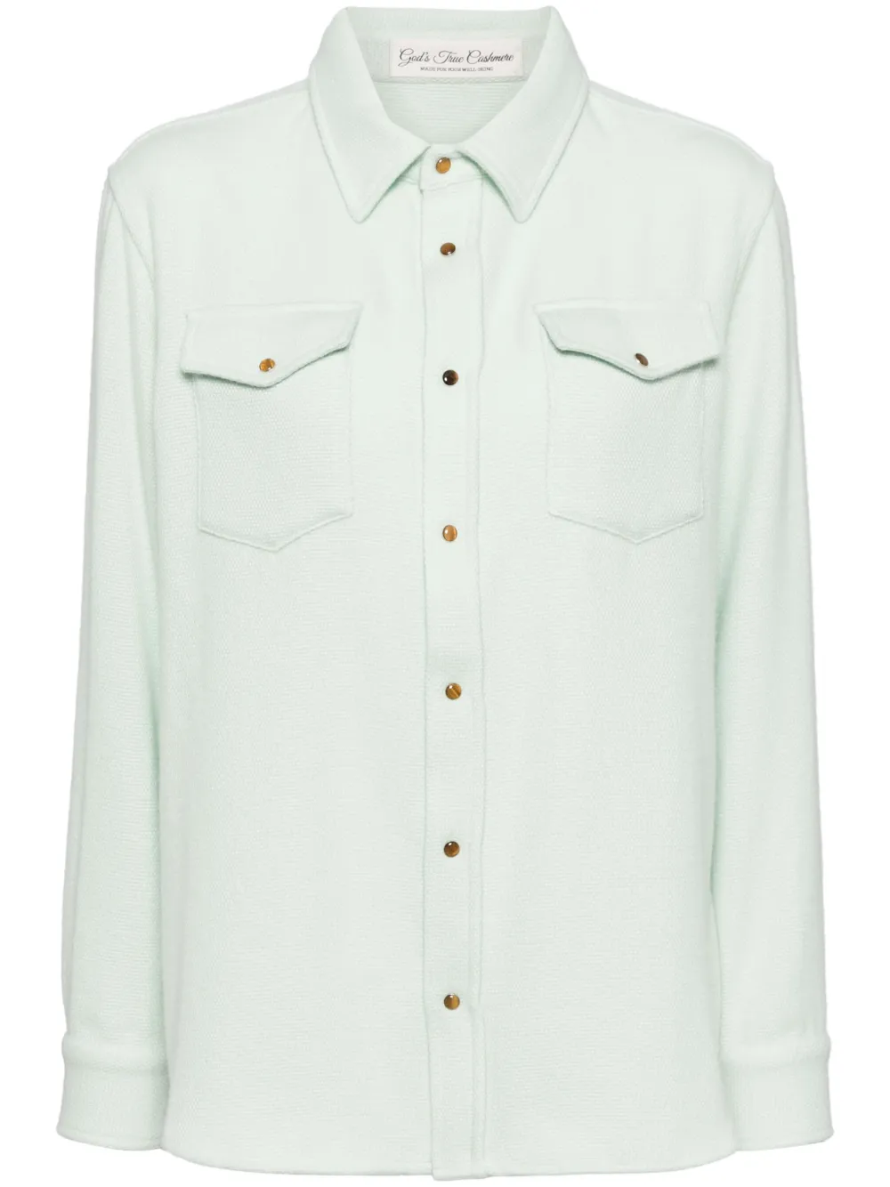 

Рубашка Solid GOD'S TRUE CASHMERE, зеленый
