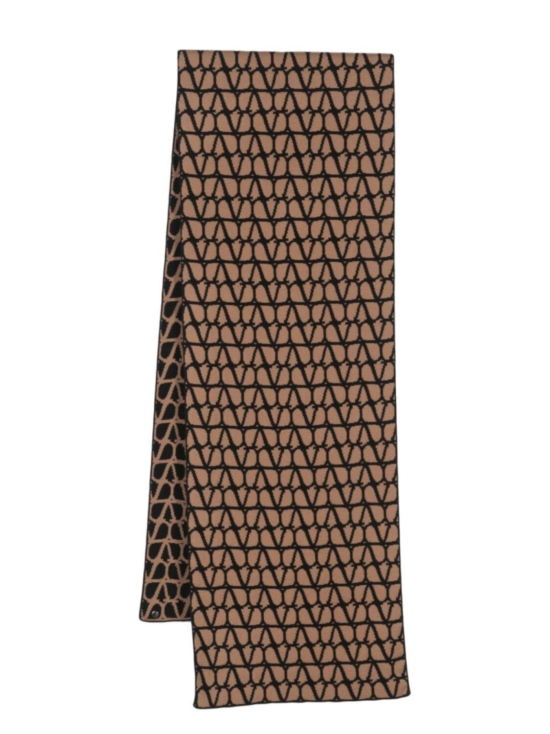 

Valentino Garavani кашемировый шарф с узором Toile Iconographe, нейтральный цвет