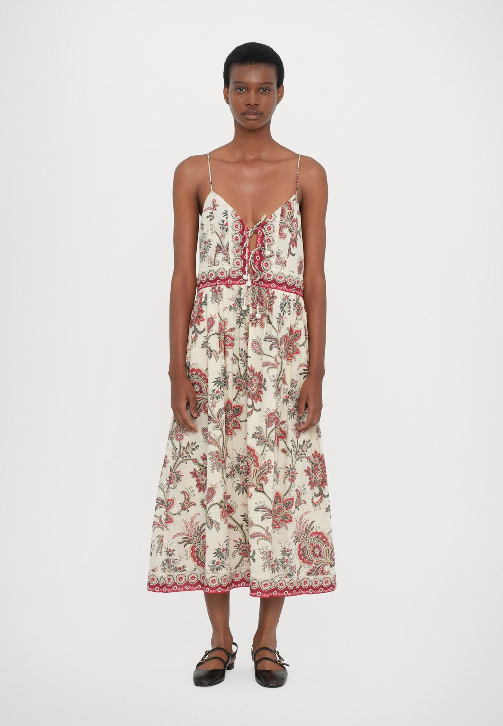 

Повседневное платье CASSANDRA PRINT SLIP DRESS Sea, мультиколор