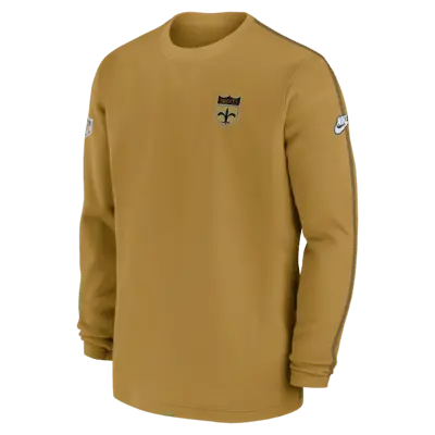 

Топ Nike New Orleans Saints Logo Coach Men’s NFL Long-Sleeve Top, черный