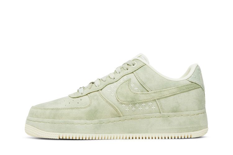 Кроссовки Nike Air Force 1 '07 Premium 'NAI-KE - Olive Aura', зеленый — фото 4