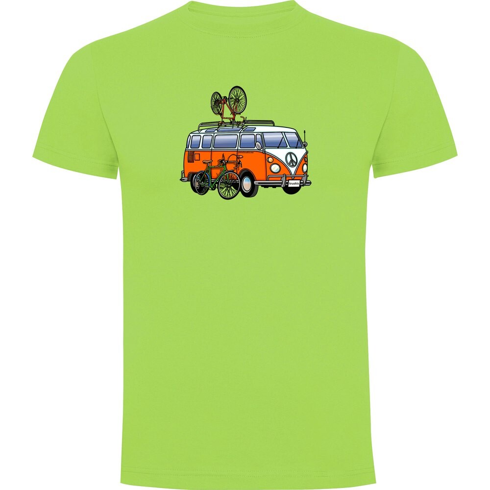

Футболка Kruskis Hippie Van Bike, зеленый