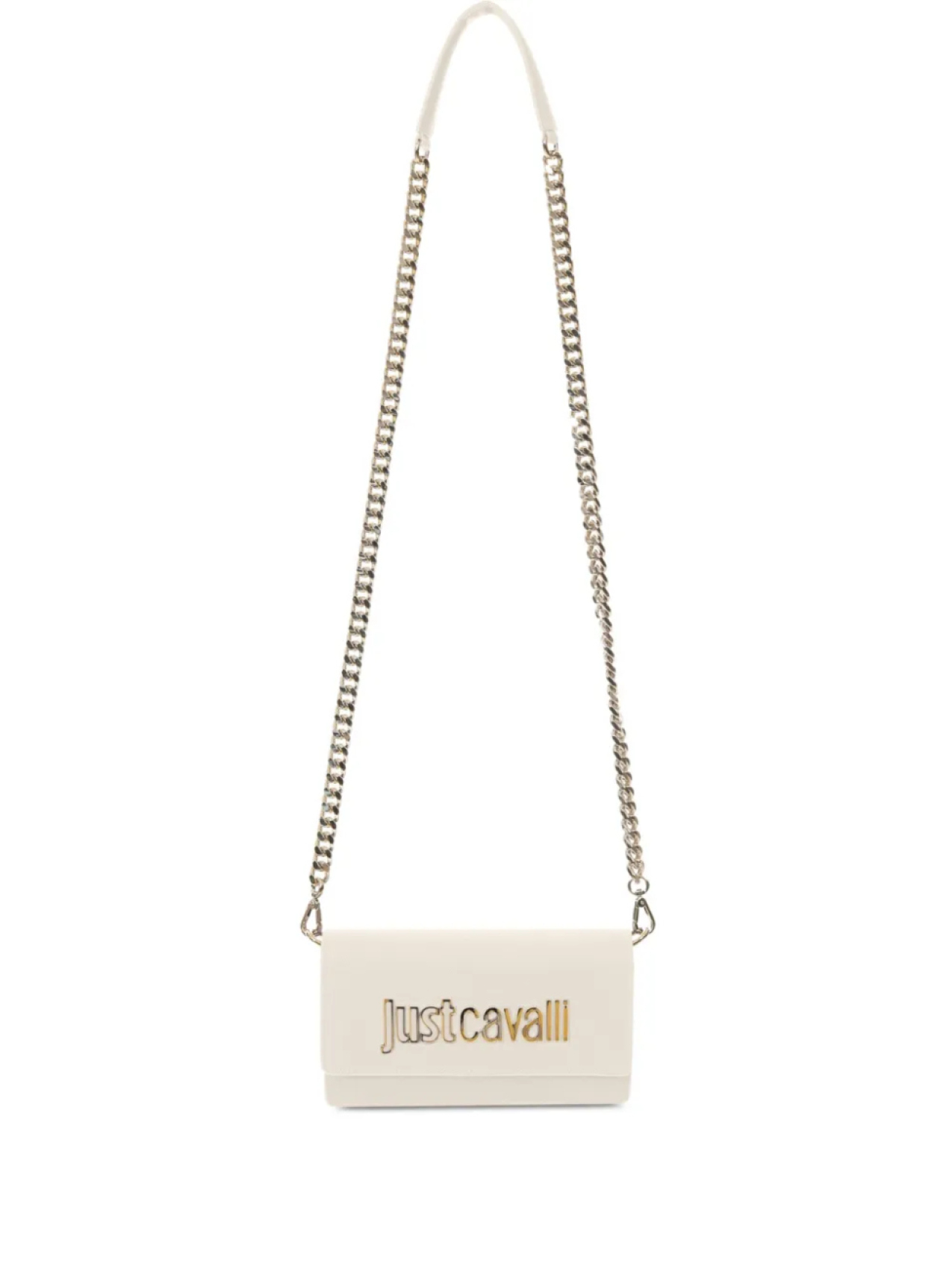

Сумка через плечо с логотипом Just Cavalli, белый