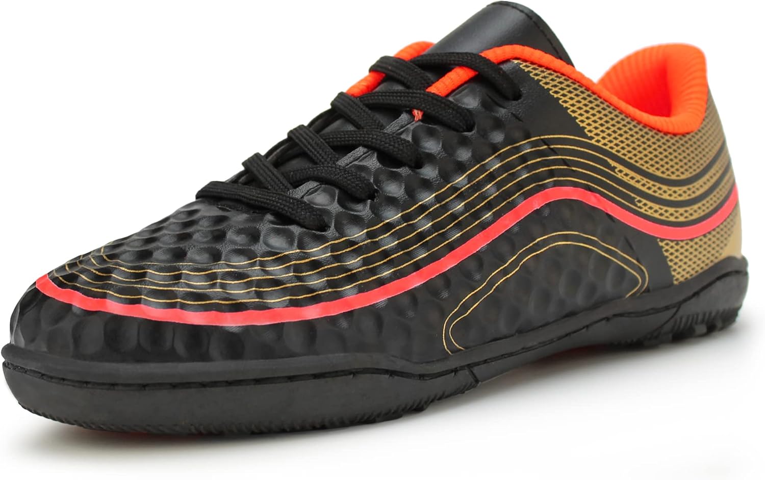 

Детские футбольные бутсы Hawkwell для игры на твердом грунте (малыши/младшие дети/старшие дети), черный