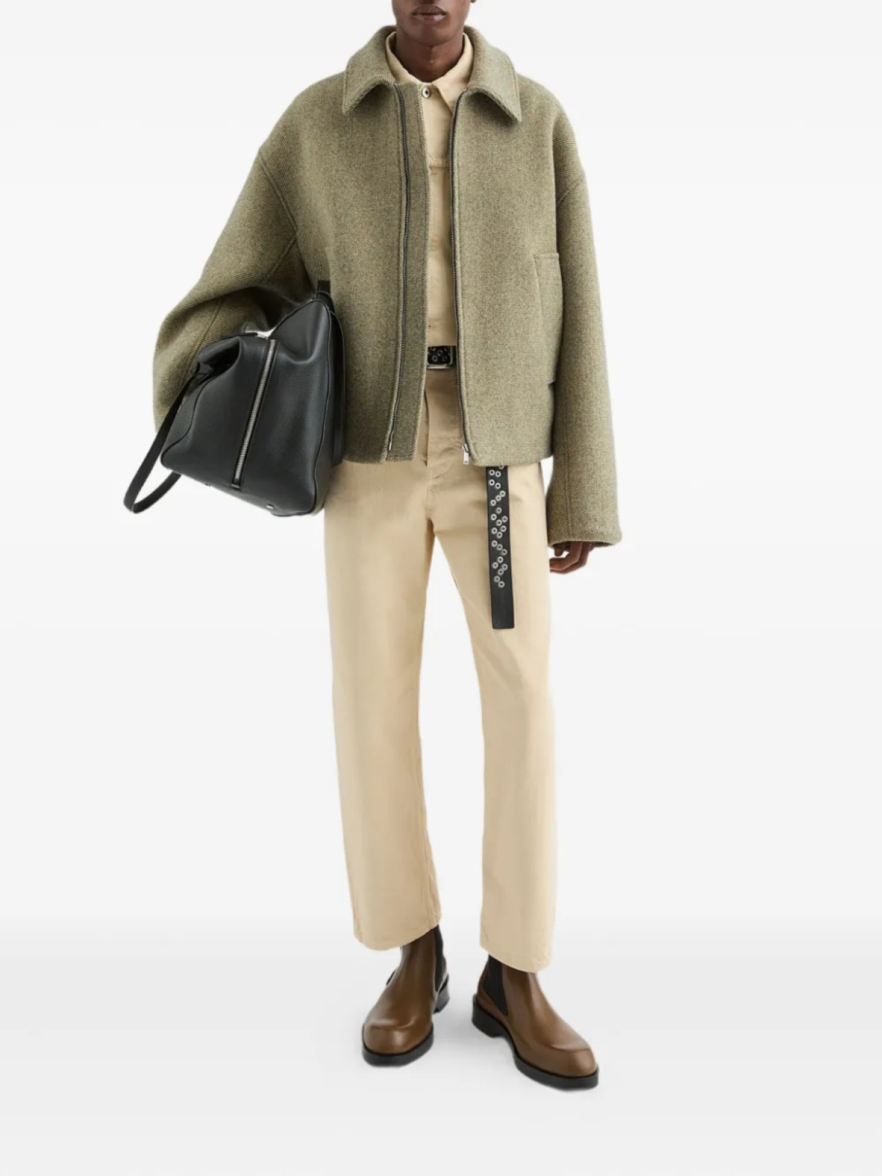 

Шерстяная куртка Jil Sander, зеленый