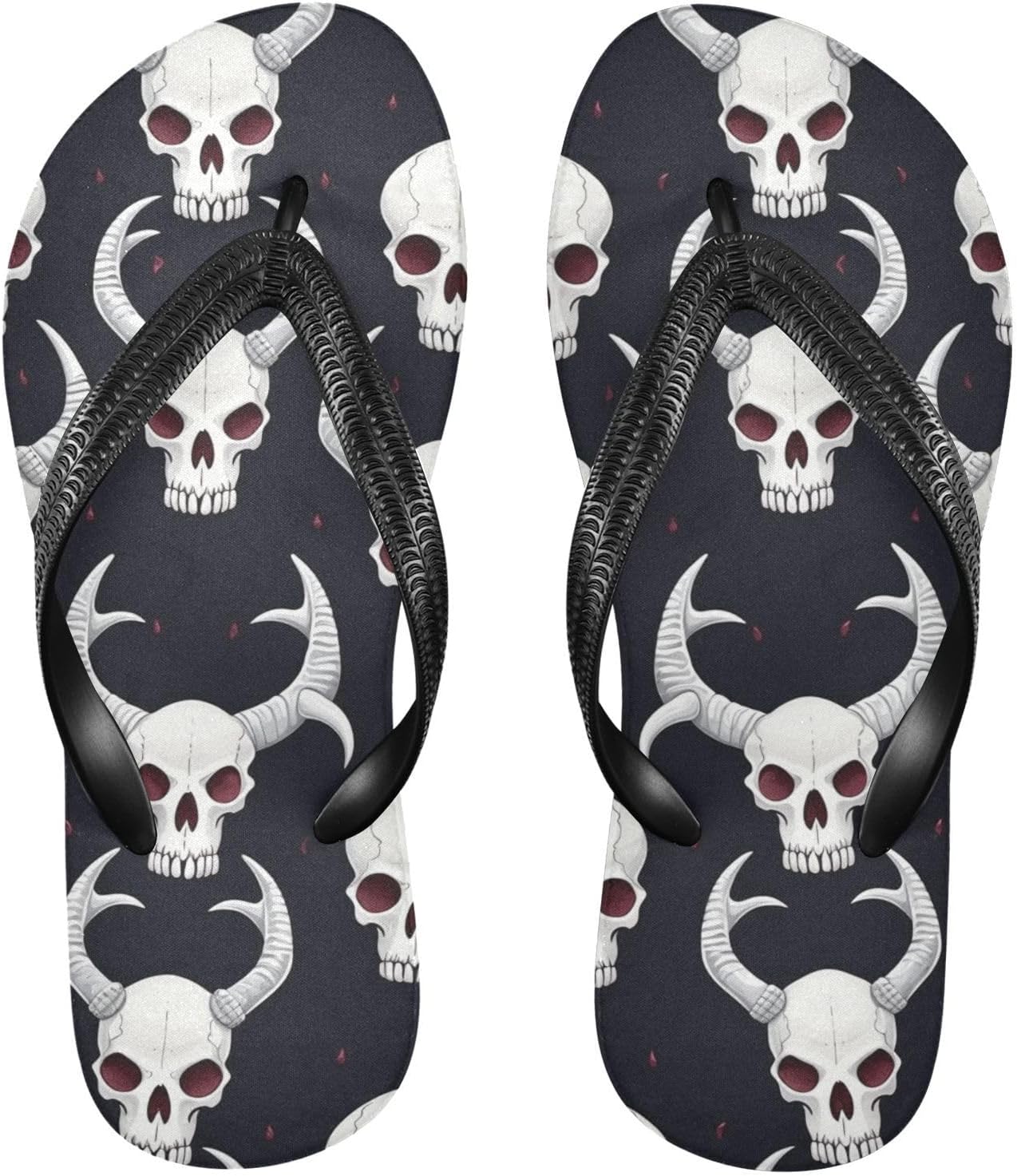 

Женские и мужские шлепанцы MNSRUU неоновые с веселыми мультяшными сердечками, женские слайды, мужские сандалии, шлепанцы для душа, летние нескользящие шлепанцы для плавания, пляжа и ванной, Skull I 5555