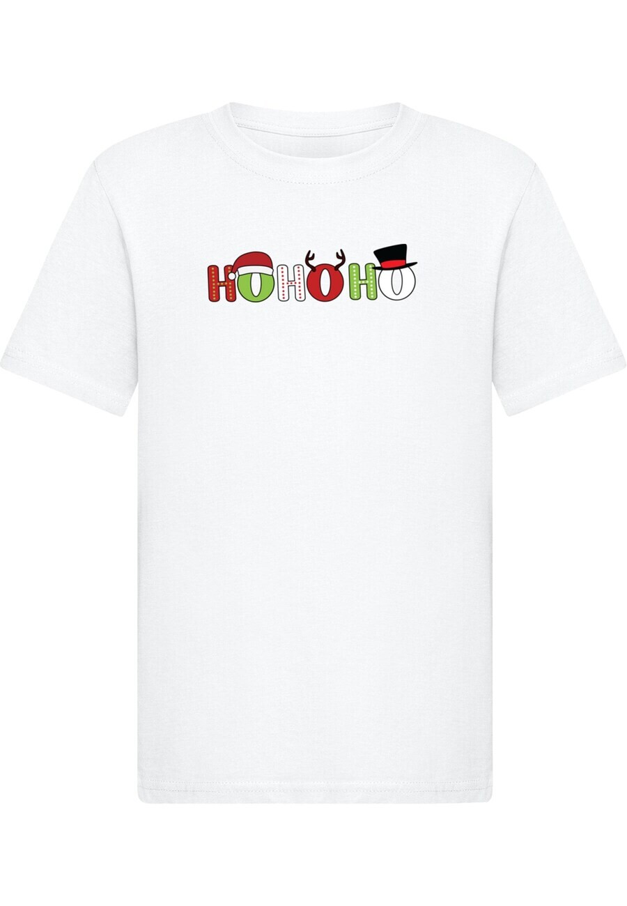 

Футболка Merchcode Shirt Christmas Ho Ho Ho, белый