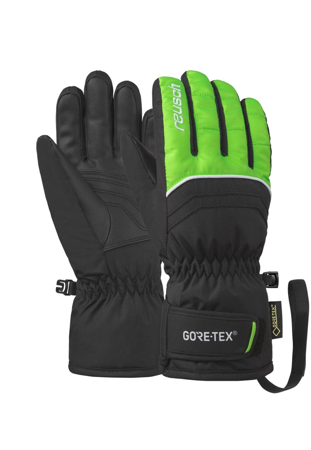 

Перчатки TOMMY Reusch, цвет neon green black