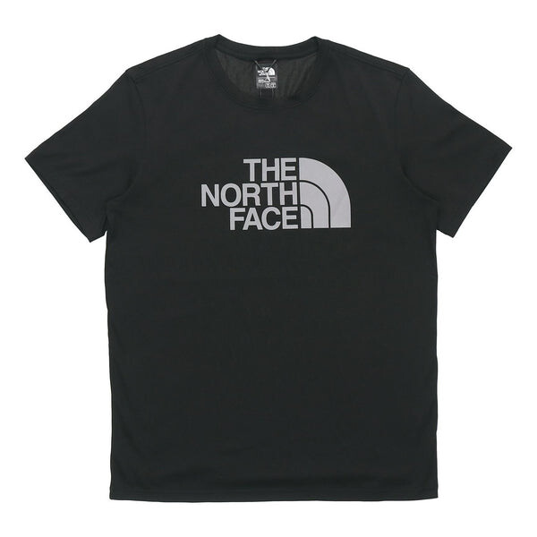 

Футболка men's logo round neck short sleeve black The North Face, черный