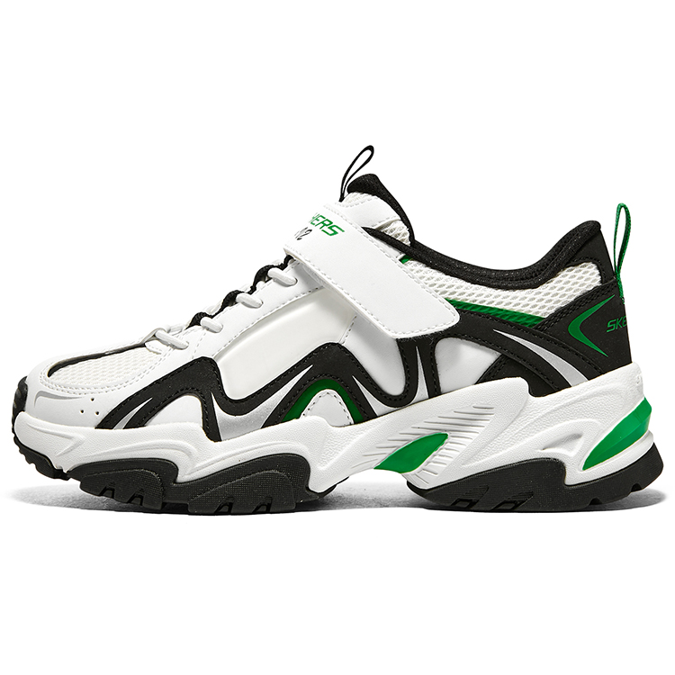 

Низкие кроссовки для детей D'LITES 2.0 Skechers, белый/зеленый