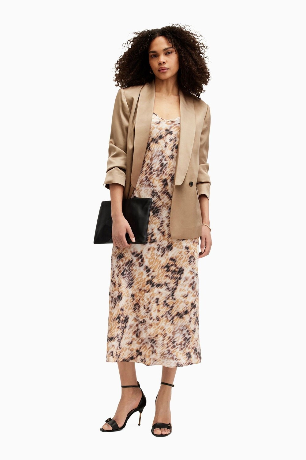 

Платье Allsaints Bryony Carmina All Saints, коричневый