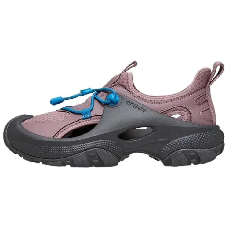 Crocs Абразивостойкие треккинговые ботинки для рек Unisex Black Sand Gray