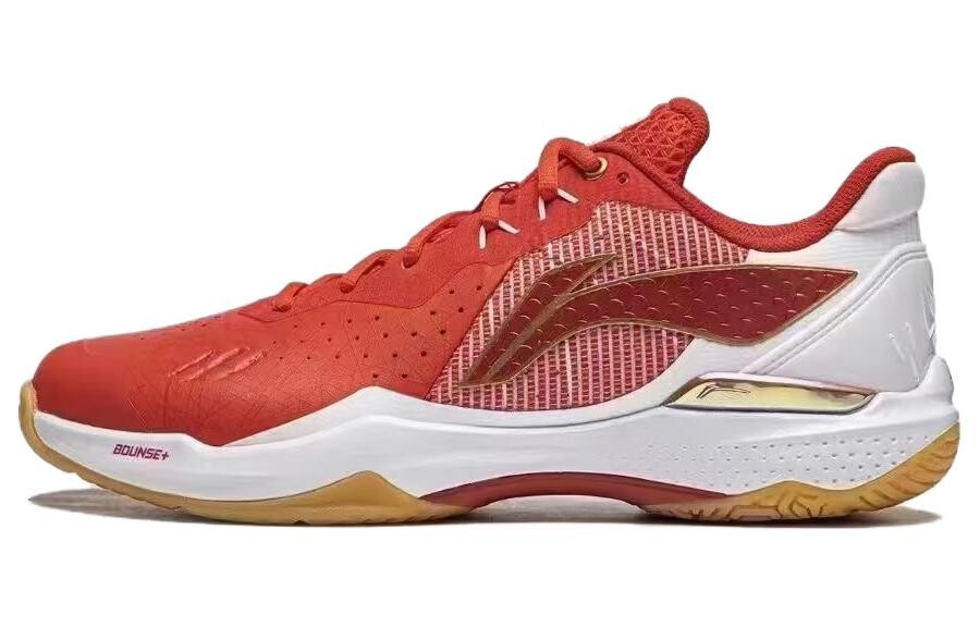 

Кроссовки LINING Badminton Shoes Unisex Low-top, красный