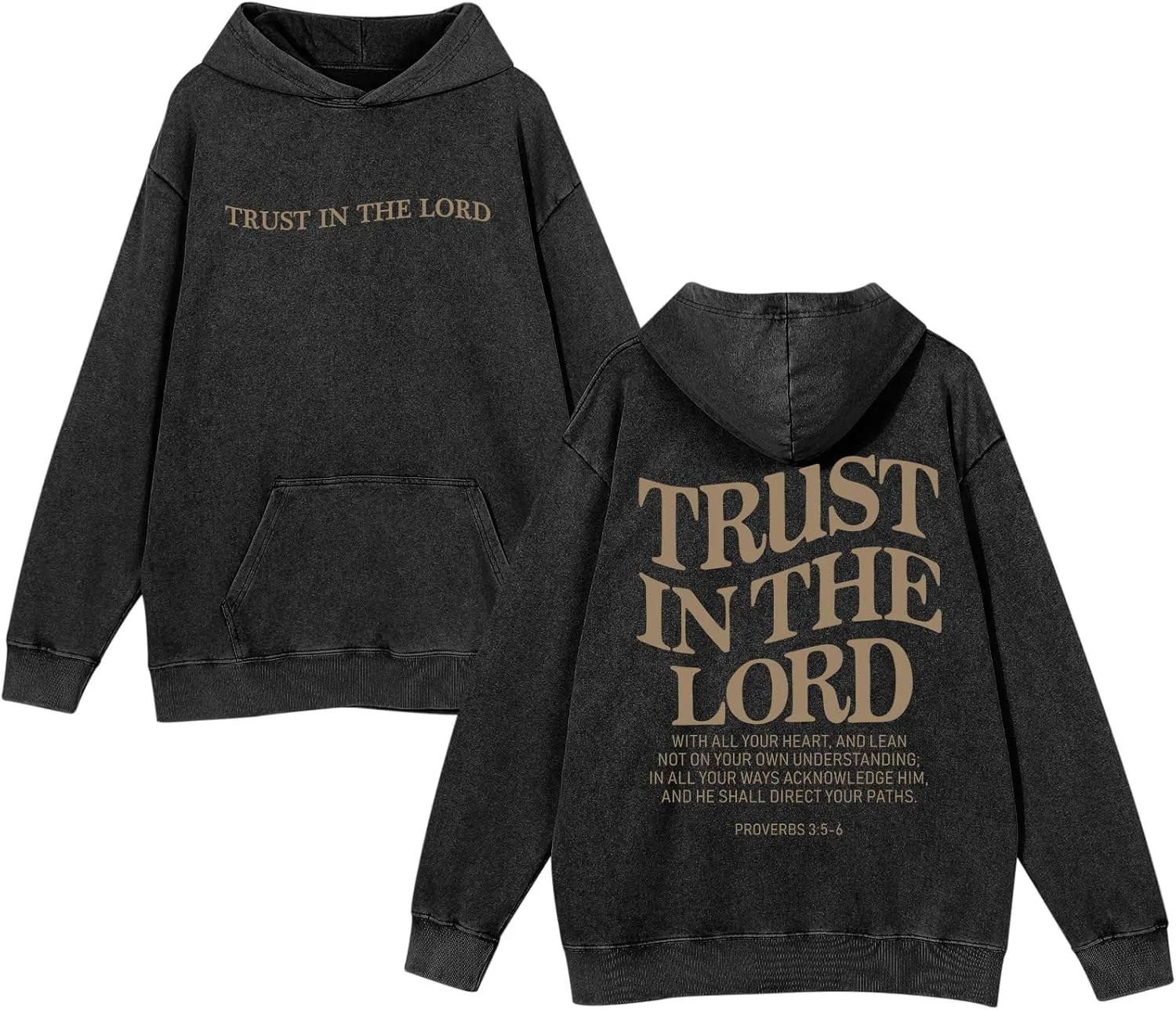 

Толстовка с принтом Trust In The Lord Wrenpies