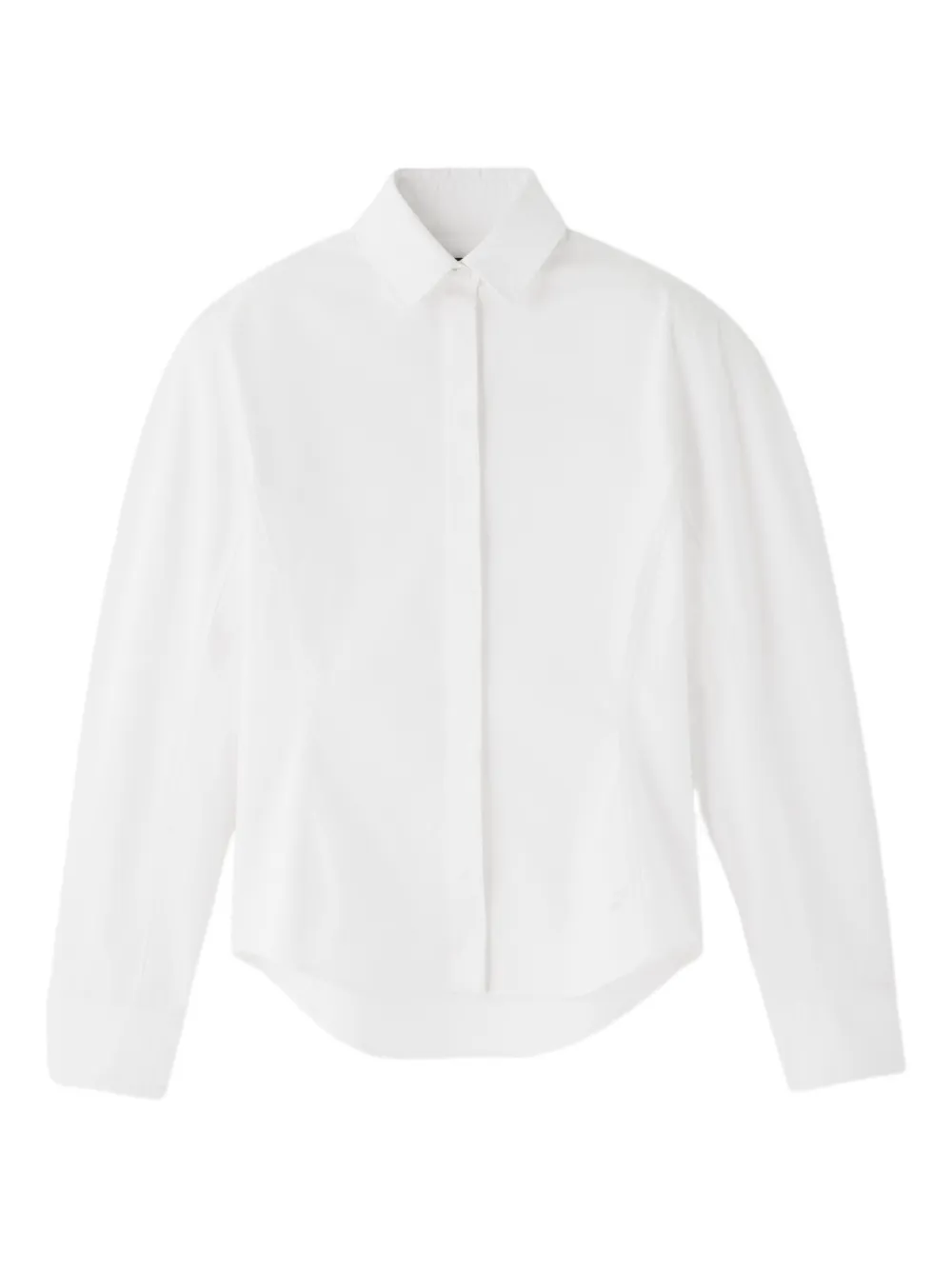 

Рубашка Le Ovalo JACQUEMUS, белый