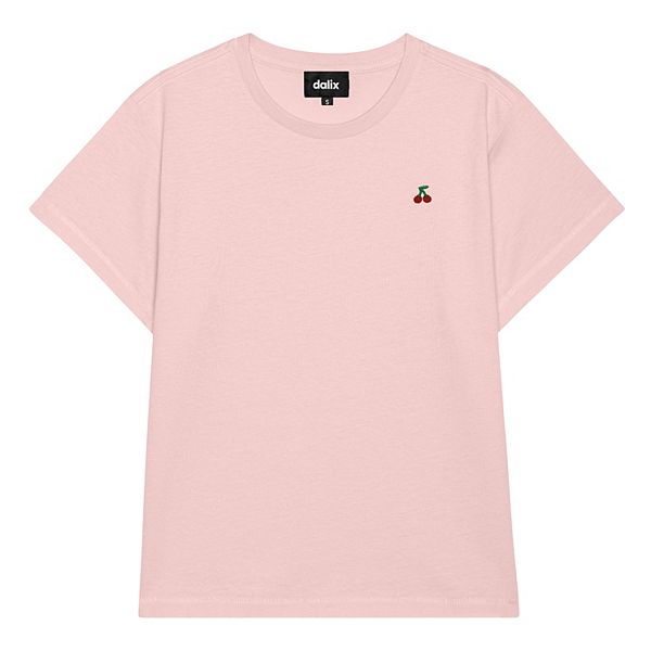 

Женская футболка с высокой талией легкая lil cherry Dalix, Rose