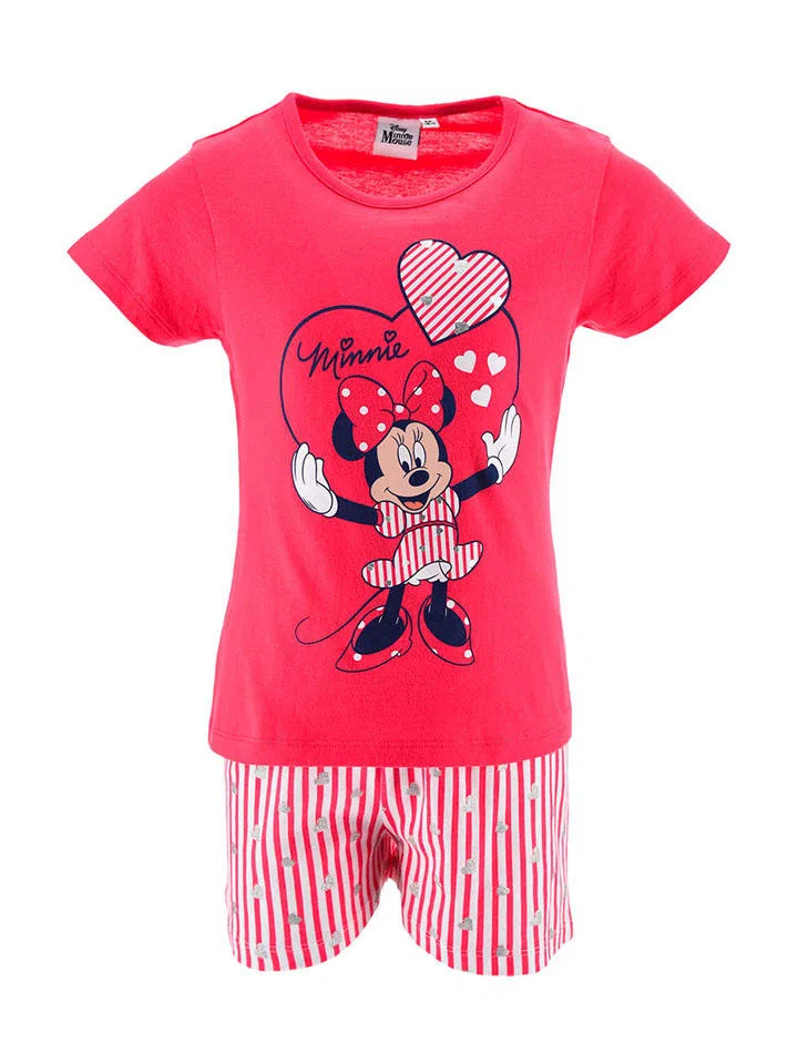 Пижама хлопковая, Disney Minnie Mouse, красный