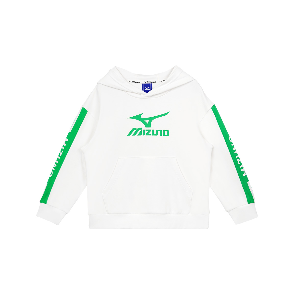 Свитшот для детей 3-7 лет Mizuno, мятно-зеленый — фото 2